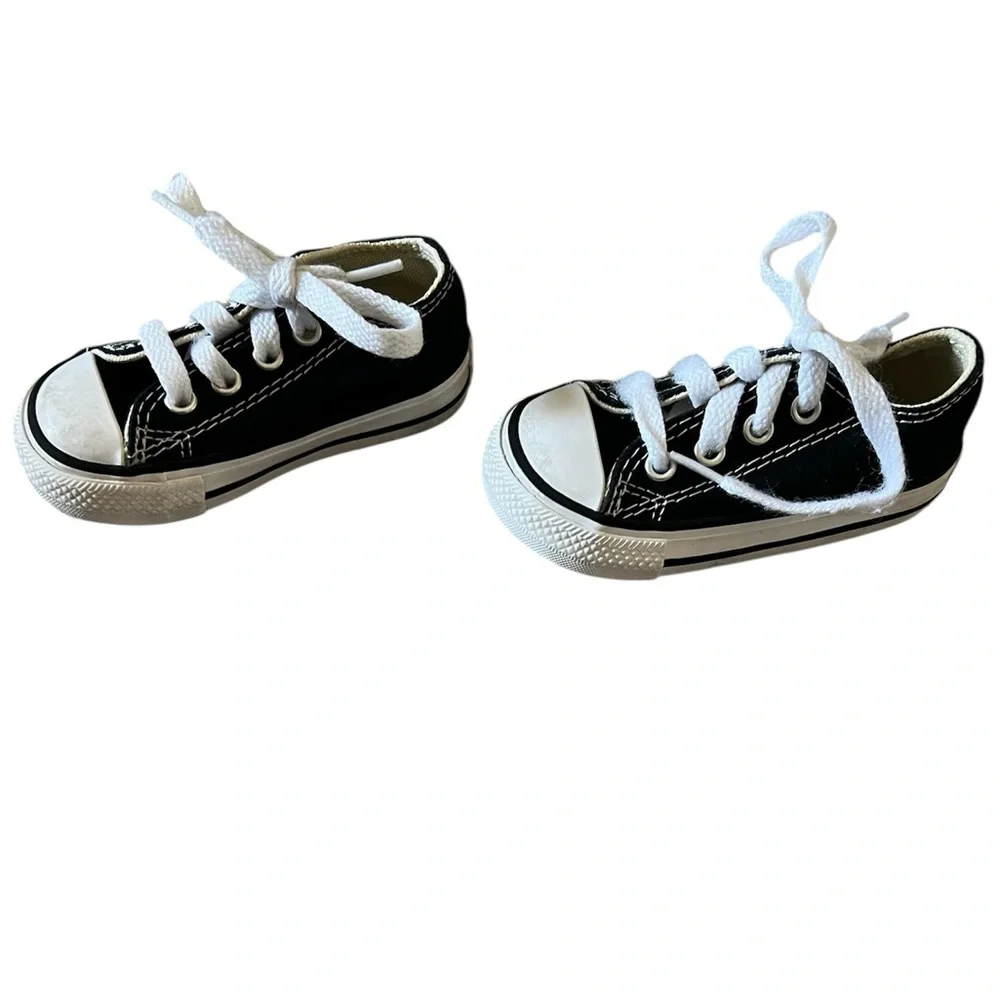 Baby Converse Black Chuck Taylor All Star Sneakers | 4